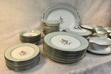 Vintage Noritake Regina 5442 Dinnerware Set - 8 Place Settings + Serving Pieces - 58 Items