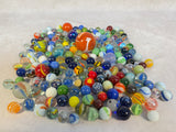 Vintage Marbles Collection - 180 Marbles, 6 Boulders, 1 Super Jumbo