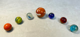 Vintage Marbles Collection - 180 Marbles, 6 Boulders, 1 Super Jumbo