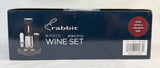 Rabbit 8-Piece Electric Wine Set - Brand New!