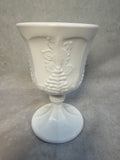 Harvest Grape Indiana Glass Co. Milk Glass Stemmed Goblets - Lot of 5