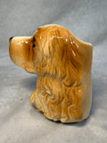 Royal Copley Spaniel Heat Vintage Planter
