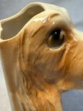 Royal Copley Spaniel Heat Vintage Planter