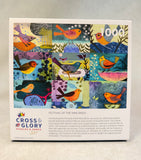1000 Piece Festival of the Nine Birds Puzzle - Certified Complete!
