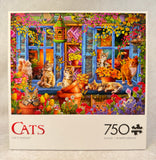 750 Piece Cats Puzzle by Buffalo - Certified Complete!