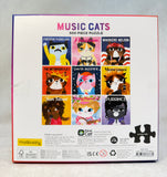 Music Cats 500 Piece Mudpuppy Puzzle - Certified Complete!