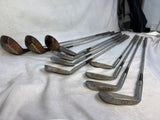 Vintage Walter Hagen American Lady 11 Golf Club Set with Cloth Bag