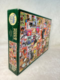 1000 Piece Catsville Puzzle by Cobble Hill - Certified Complete!