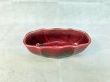 Maroon Pottery Bowl