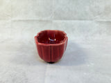 Maroon Pottery Bowl