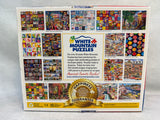 1000 Piece Mom's Shopping List White Mountain Puzzle - Certified Complete!