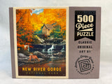 500 Piece New River Gorge National Park Puzzle - Certified Complete!