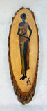 Wood Wall Art African Woman