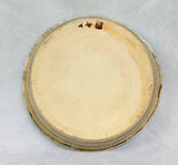 Handmade 11" Brown & Green Pottery Bowl, Signed by Artist