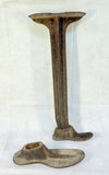 Columbiana Cobbler's Shoe Form Stand with 2 Molds