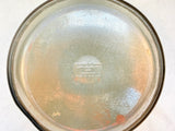 Vintage Daher 8" Round Turquoise Gold White Mosaic Tin, England