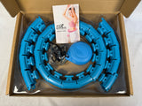Fit on Form 47" Smart Exercise Weighted Hoop, Blue - Brand New!