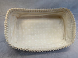 Longaberger 1997 Rectangular Serving Basket with Liners
