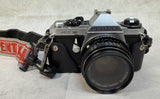 Pentax ME Super 35mm SLR Camera with Case