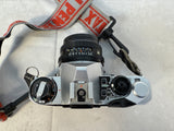 Pentax ME Super 35mm SLR Camera with Case