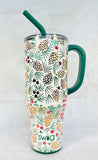 Swig Life All Spruced Up 40 oz. Travel Mug with Straw
