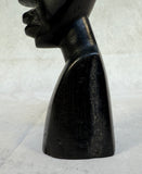 Primitive Head Ebony Wood Carving