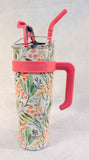 Hydraflow 40 oz. Capri Tumbler with Handle, Lid and Straw