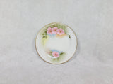 Vintage Tirschenreuth Bavaria Hand Painted Pink Roses China - 32 Pieces