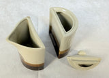 MCM Sugar and Creamer Nesting Set