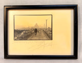 Man On A Bike, Aran Islands Framed Photo by Giles Norman
