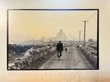 Man On A Bike, Aran Islands Framed Photo by Giles Norman