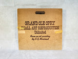 Grand Ole Opry 1973 Print by C.G. Morehead, Signed