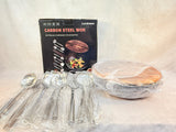 Leidawn Carbon Steel 12.8" Wok with Tools Set - Brand New!