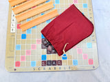 Vintage 1982 Scrabble Crossword Game Deluxe Edition with Turning Board