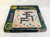 Vintage 1982 Scrabble Crossword Game Deluxe Edition with Turning Board