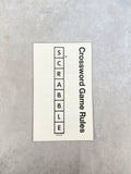 Vintage 1982 Scrabble Crossword Game Deluxe Edition with Turning Board