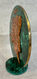 Dem. Rep. of Congo Malachite & Copper Statue