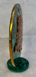 Dem. Rep. of Congo Malachite & Copper Statue