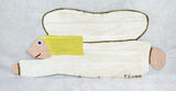 Tubby Brown Flying Angel Folk Art