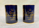 Queen Elizabeth's Golden Jubilee 2002 Dunoon China Cups - Lot of 2