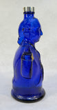 Vintage George Washington Bicentennial Cobalt Glass Bottle