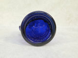 Vintage George Washington Bicentennial Cobalt Glass Bottle