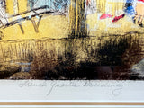 French Quarter Residency Framed Frances Swigart Lithograph, Signed by Artist