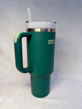 Stanley Green 40 oz. Quencher Tumbler with Lid & Straw