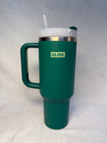 Stanley Green 40 oz. Quencher Tumbler with Lid & Straw