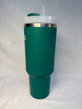 Stanley Green 40 oz. Quencher Tumbler with Lid & Straw