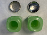 TPC Jade Glass Salt & Pepper Set