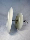 Vintage Fitz & Floyd Yellow 2-Tier Serving Tray