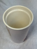Starbucks 2015 Floral Poppy Ceramic Tumbler with Lid