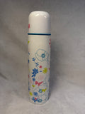 Starbucks 2006 Pylones 17 oz. Stainless Steel Pastel Floral Thermos